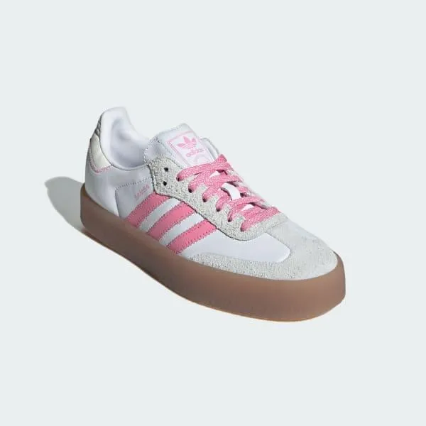 Adidas Women's Sambae Shoes - Cloud White / Bliss Pink / Off White