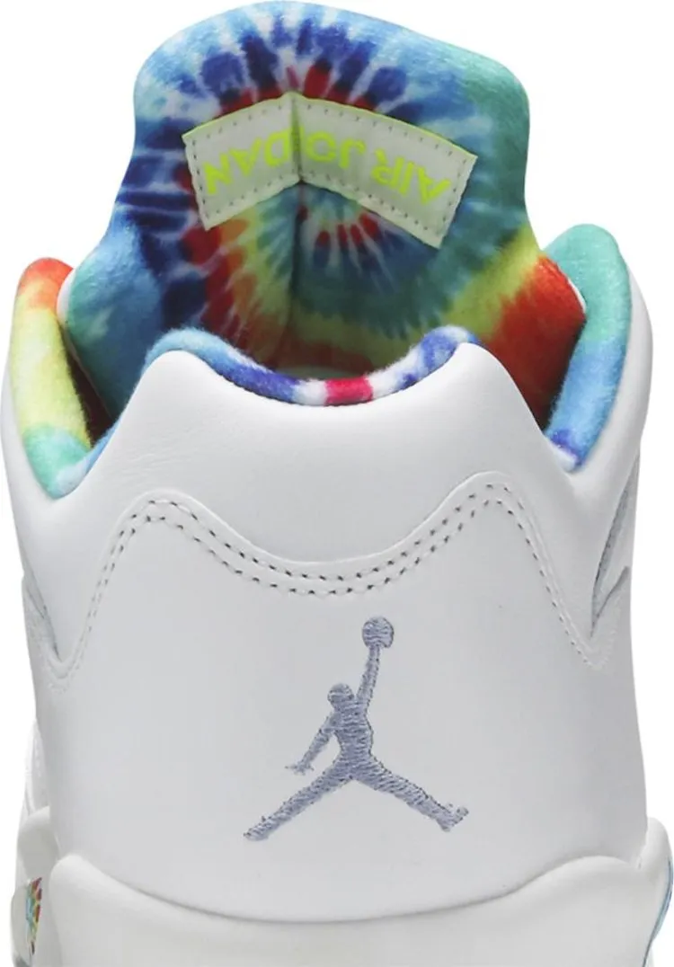 Air Jordan 5 Low Golf Peace, Love, and Golf Cleats, White