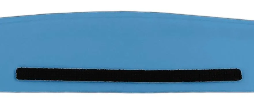 All-Season Contoured Headband - Solid Columbia Blue