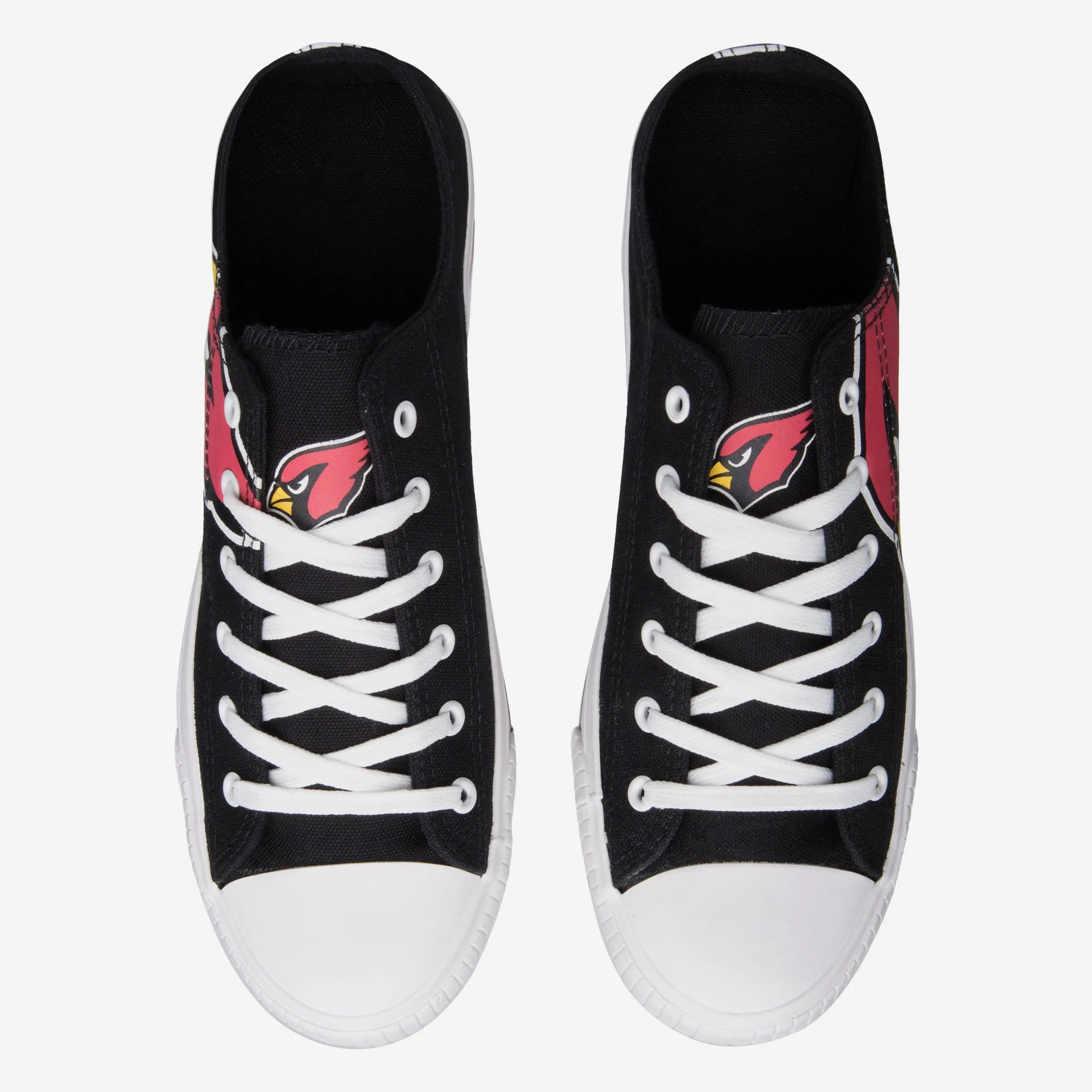 Arizona Cardinals Mens Low Top Big Logo Canvas Shoe