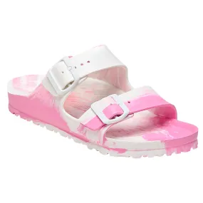 Birkenstock Womens Arizona EVA Sandals - Candy Pink Multicolor