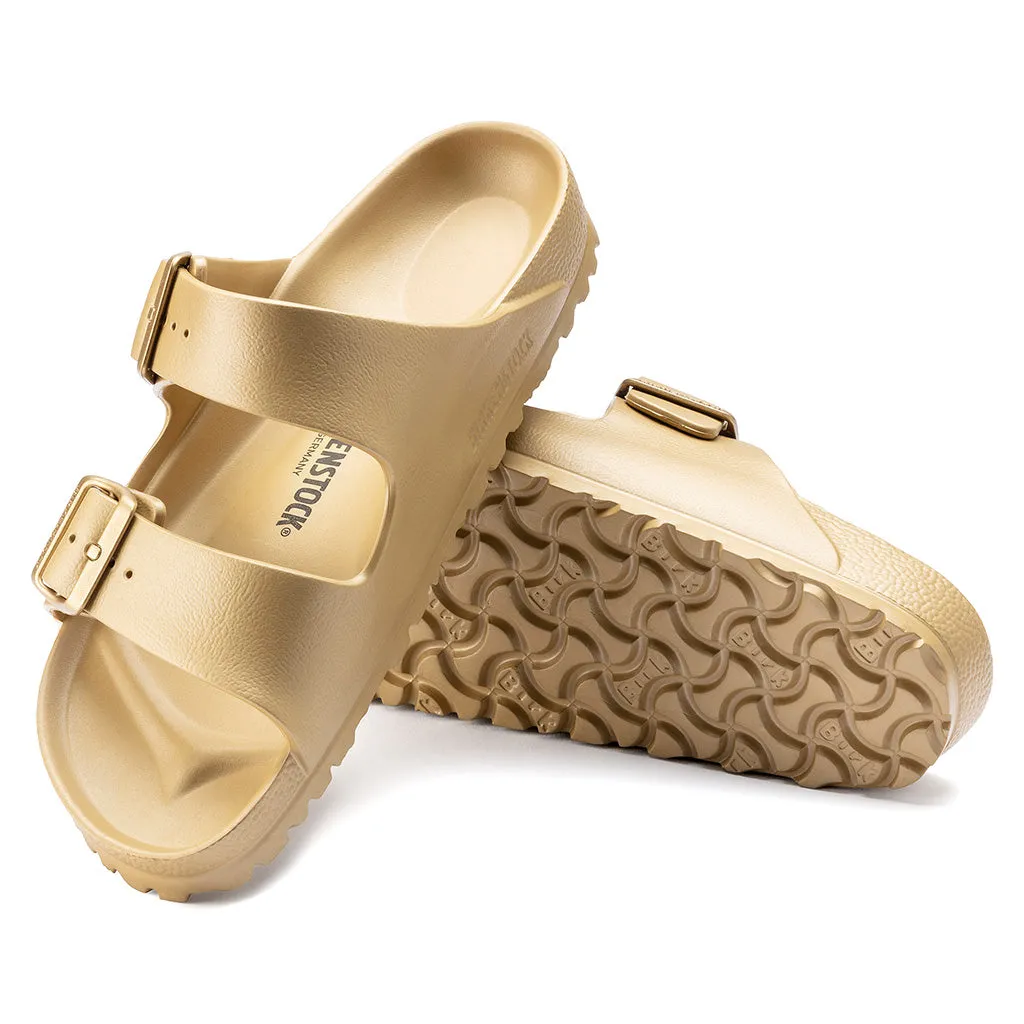 Birkenstock Womens Arizona EVA Sandals - Glamour Gold