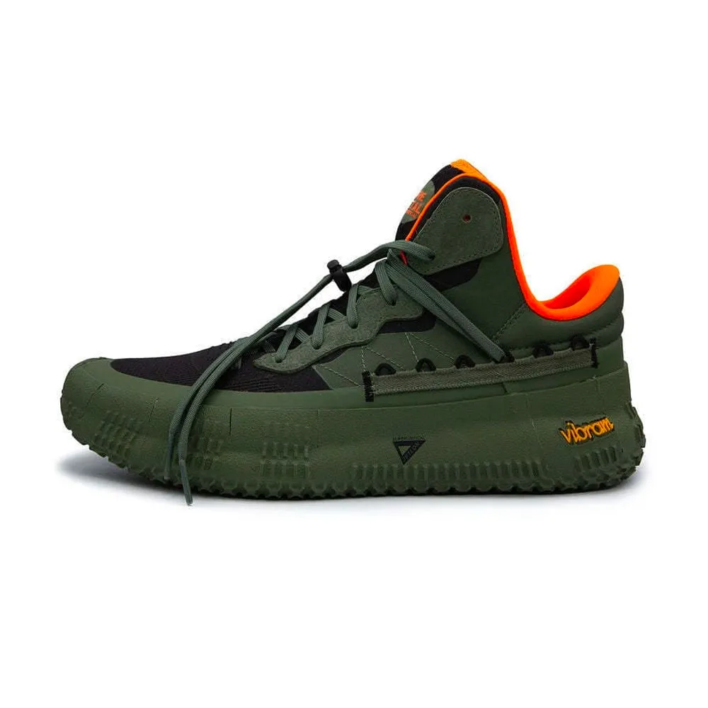 BRANDBLACK Rare Metal II Casual Shoes - M550BB Olive/Orange