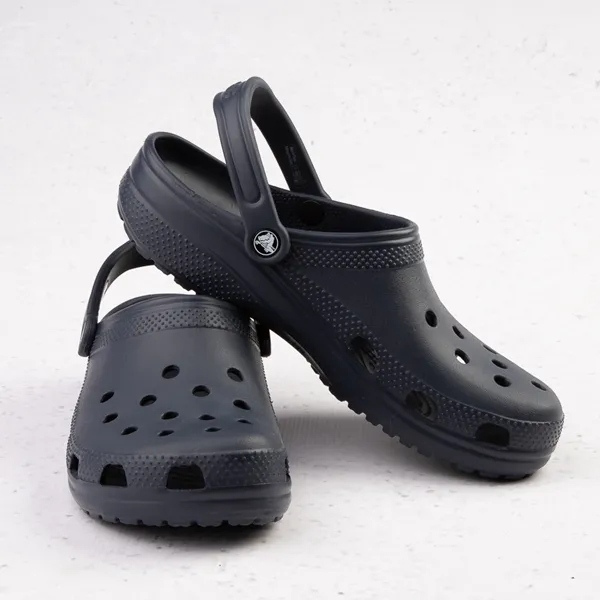 Classic Crocs Clogs, Navy