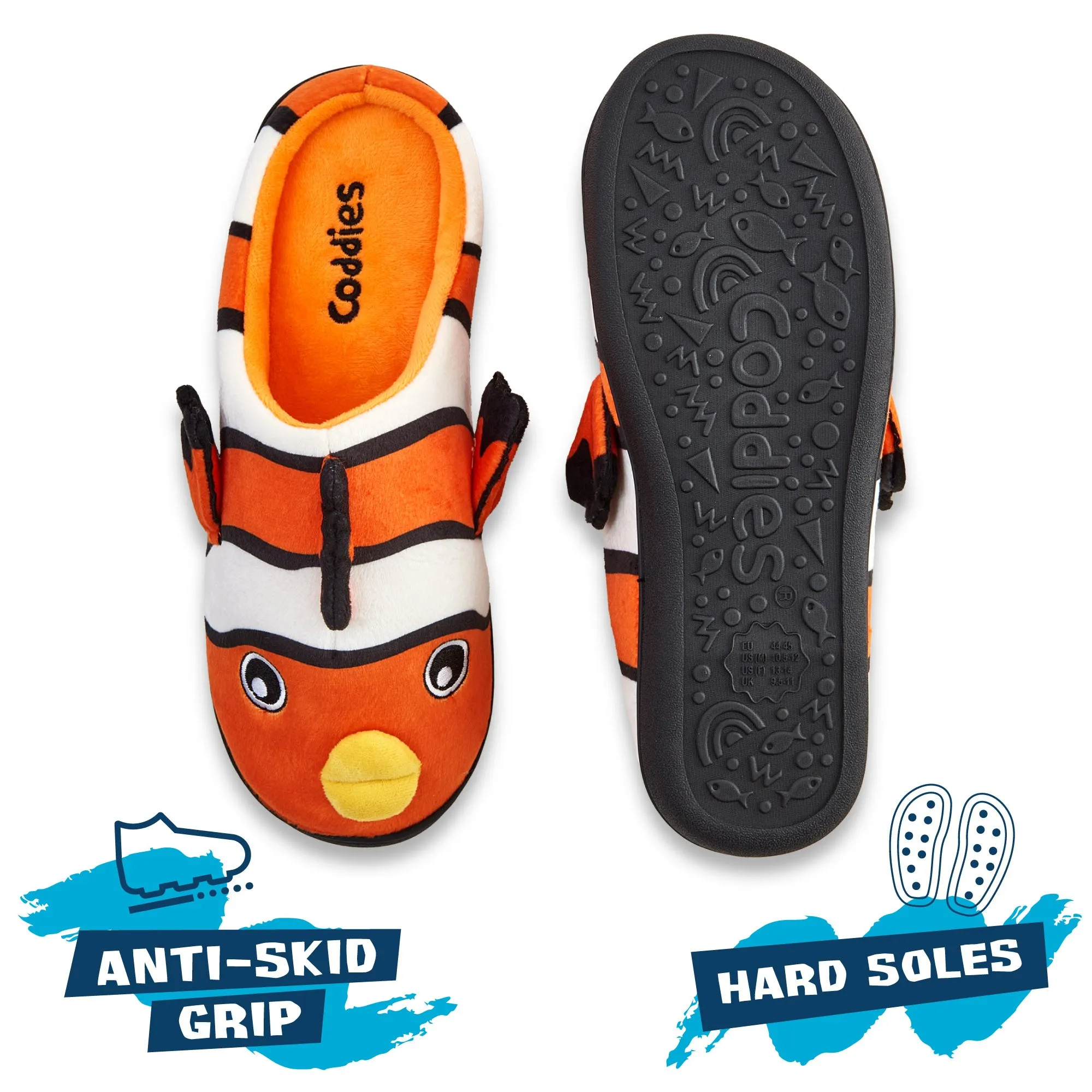 Coddies® Clownfish Slippers