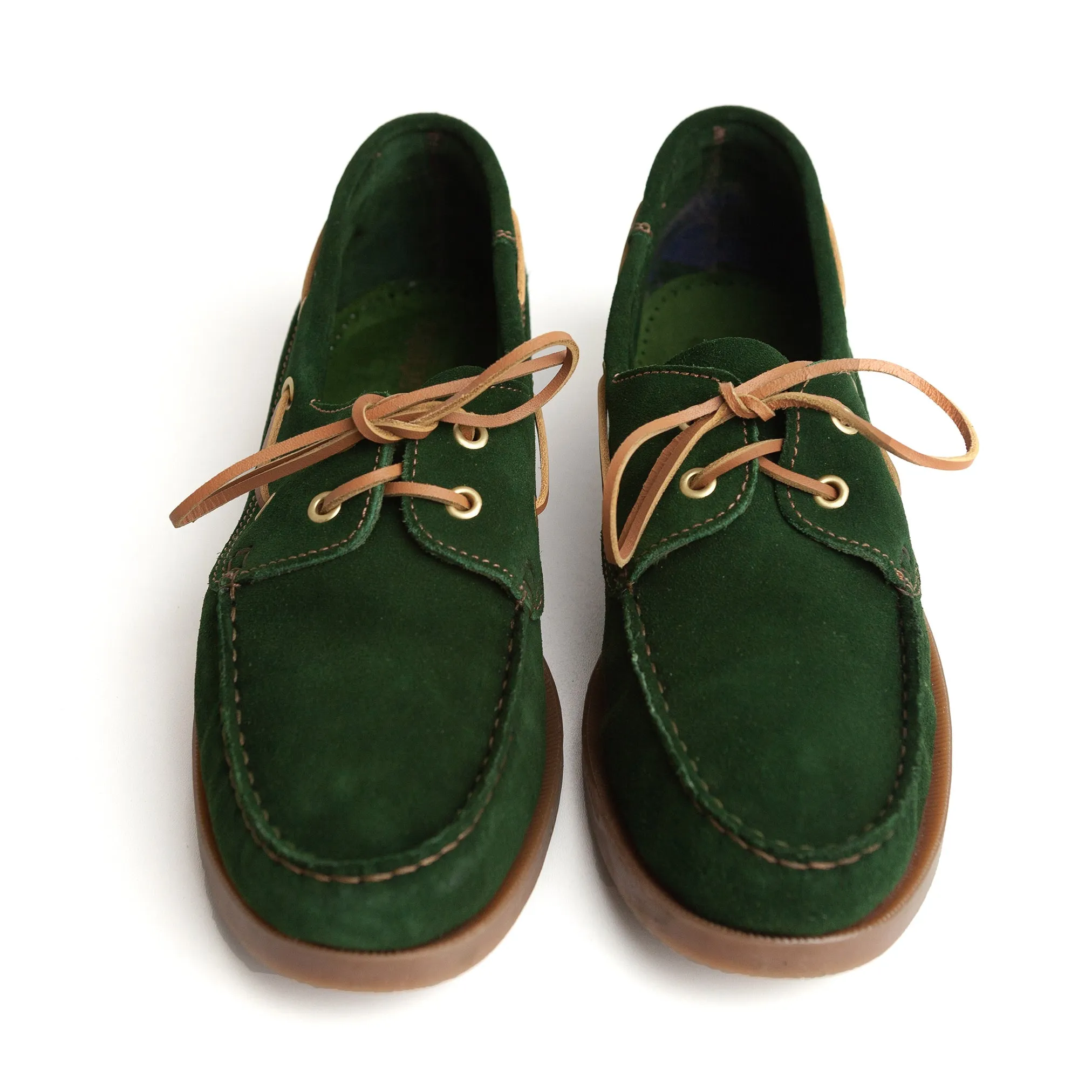 Deck Shoe in Forest Green