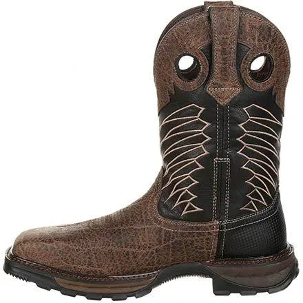 Durango® Maverick XP™ Men's Chocolate Safari Elephant Steel Toe Waterproof Western Work Boots DDB0176