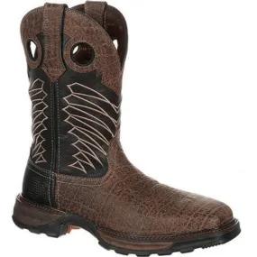 Durango® Maverick XP™ Men's Chocolate Safari Elephant Steel Toe Waterproof Western Work Boots DDB0176