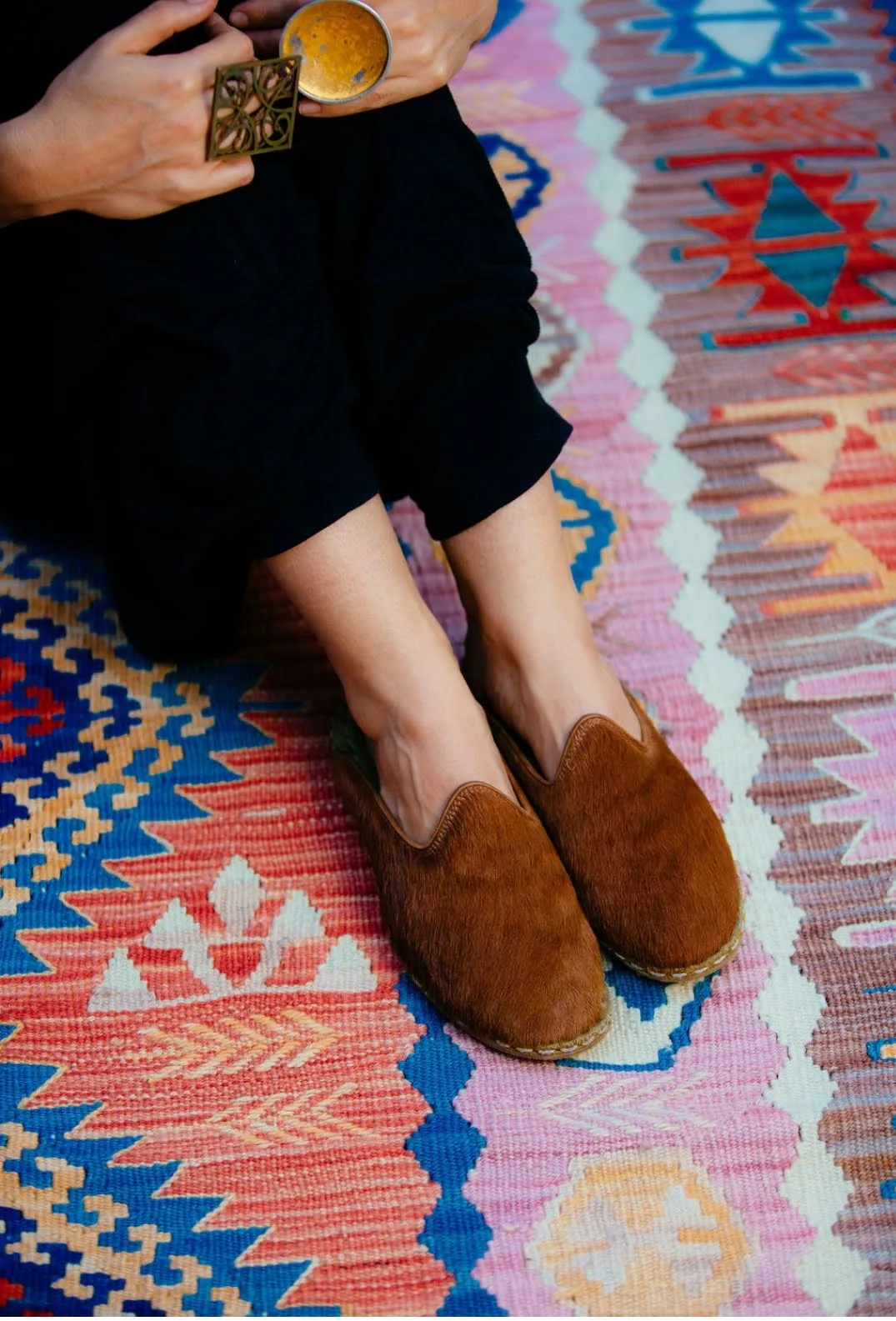 Emir Mules in Argentinean Cowhide