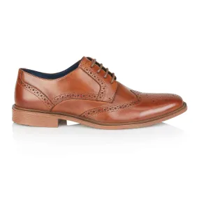 Field Leather Brogue Shoe - Tan