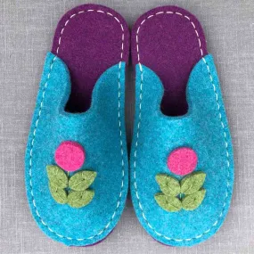 Flora Felt Slipper Kit US sizes