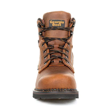 Georgia Men's 6" Giant Revamp Waterproof Work Boot - Brown GB00316