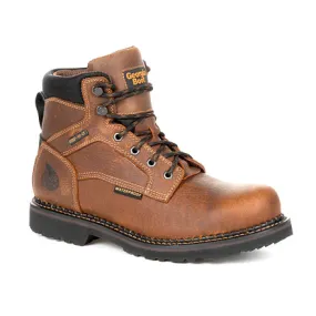 Georgia Men's 6" Giant Revamp Waterproof Work Boot - Brown GB00316