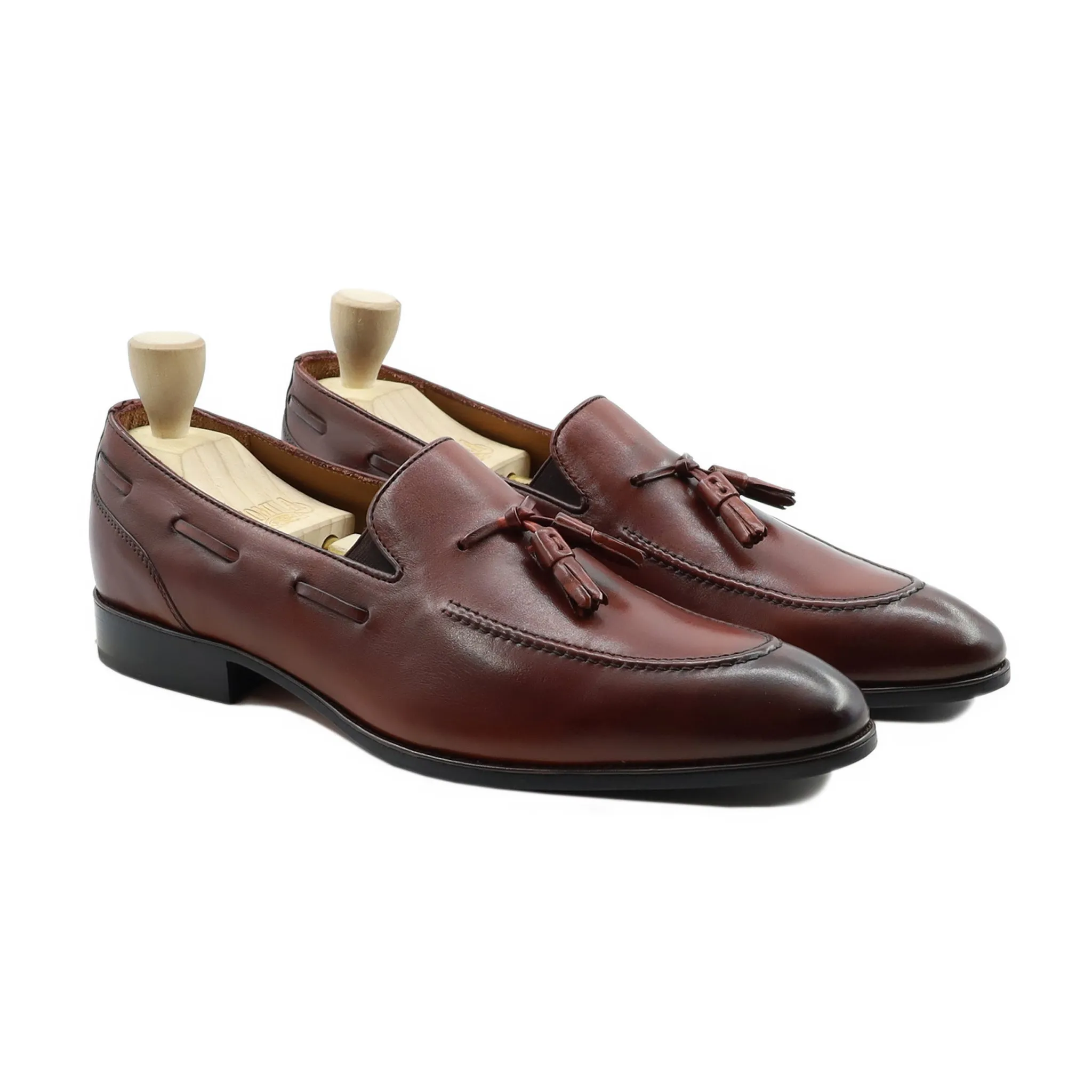 Horizon - Men's Burnished Oxblood Calf Leather Loafer