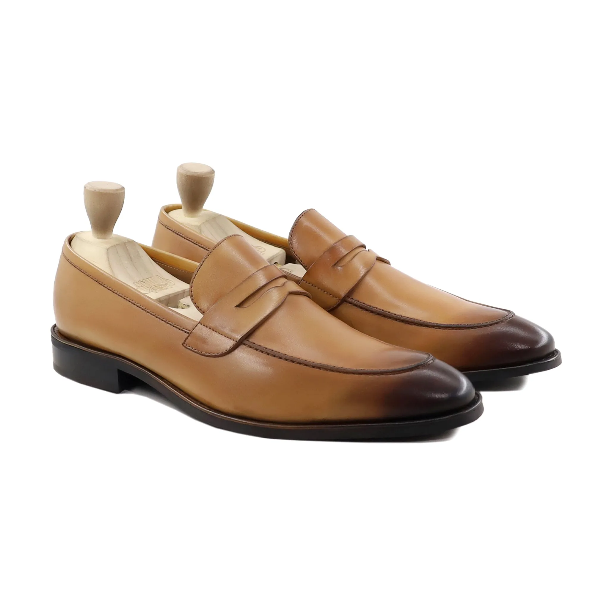 Keder - Men's Tan Calf Leather Loafer