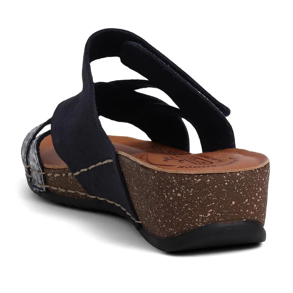 Leather Mule Sandals - FLY37055 / 323 226