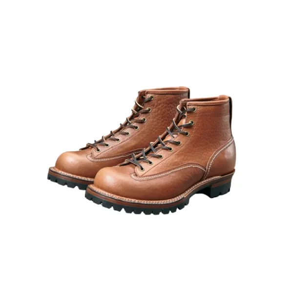 Men's Lace-to-Toe Work Boots Bison