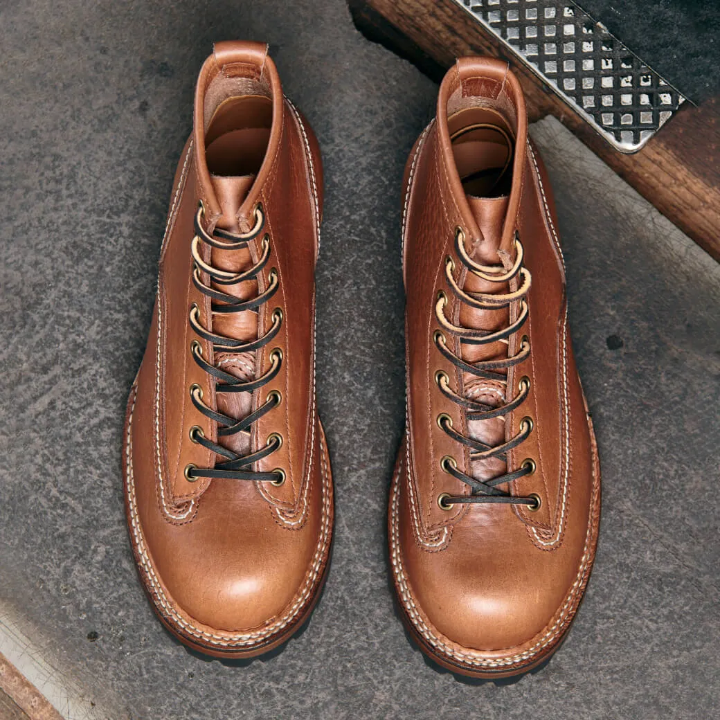 Men's Lace-to-Toe Work Boots Bison