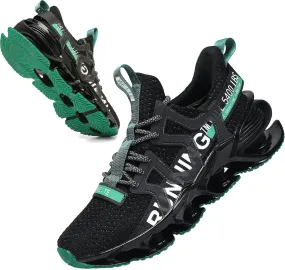 Mens Walking Shoes Running Fashion Non Slip Type Sneakers Athletic Blade Tennis Shoes