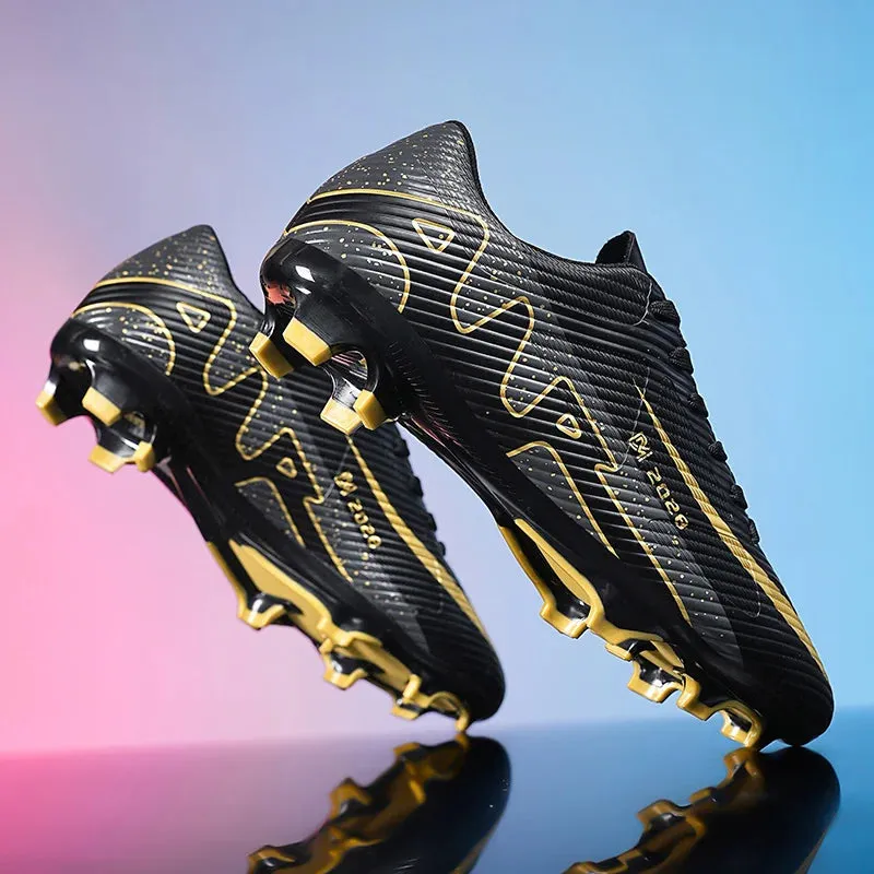 New Ronaldo Style CR Soccer Cleats/Shoes High-quality FG Youth Adult Boys Girls