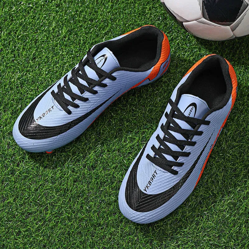 New Ronaldo Style CR Soccer Cleats/Shoes High-quality FG Youth Adult Boys Girls