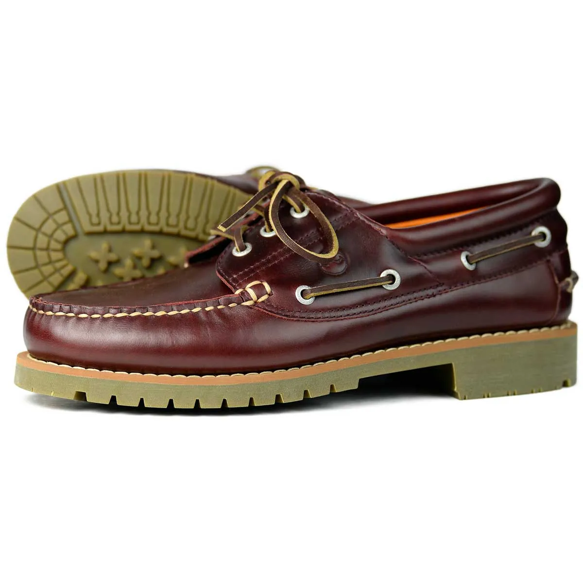 ORCA BAY Buffalo Deck Shoes - Men's - Burgundy