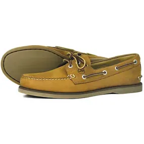 ORCA BAY Newport Leather Deck Shoes - Men's - Sand