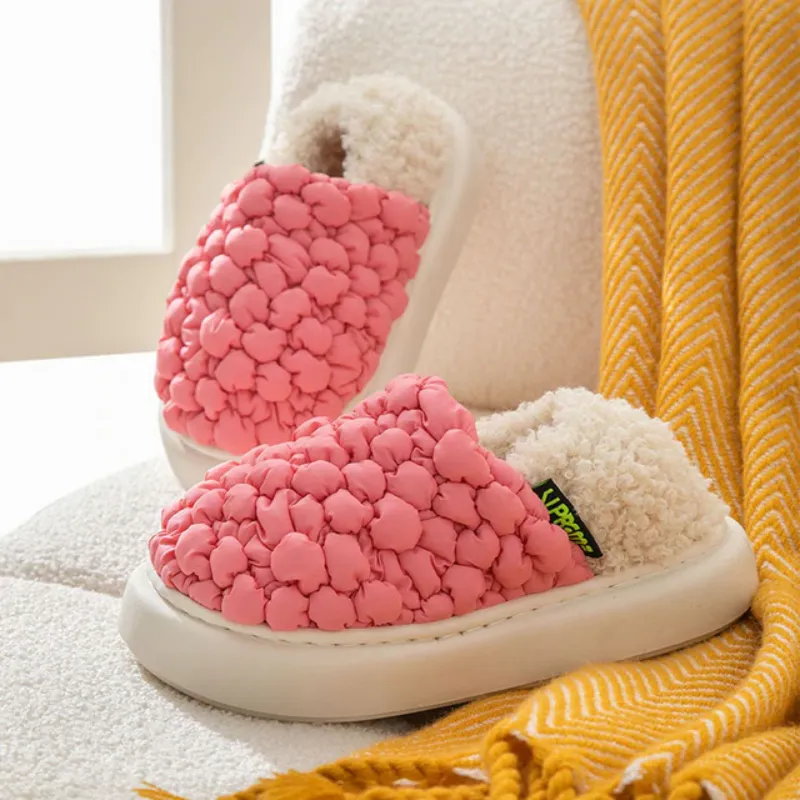 Pop-Puff Winter Slippers