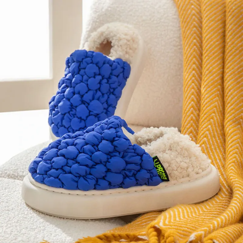 Pop-Puff Winter Slippers