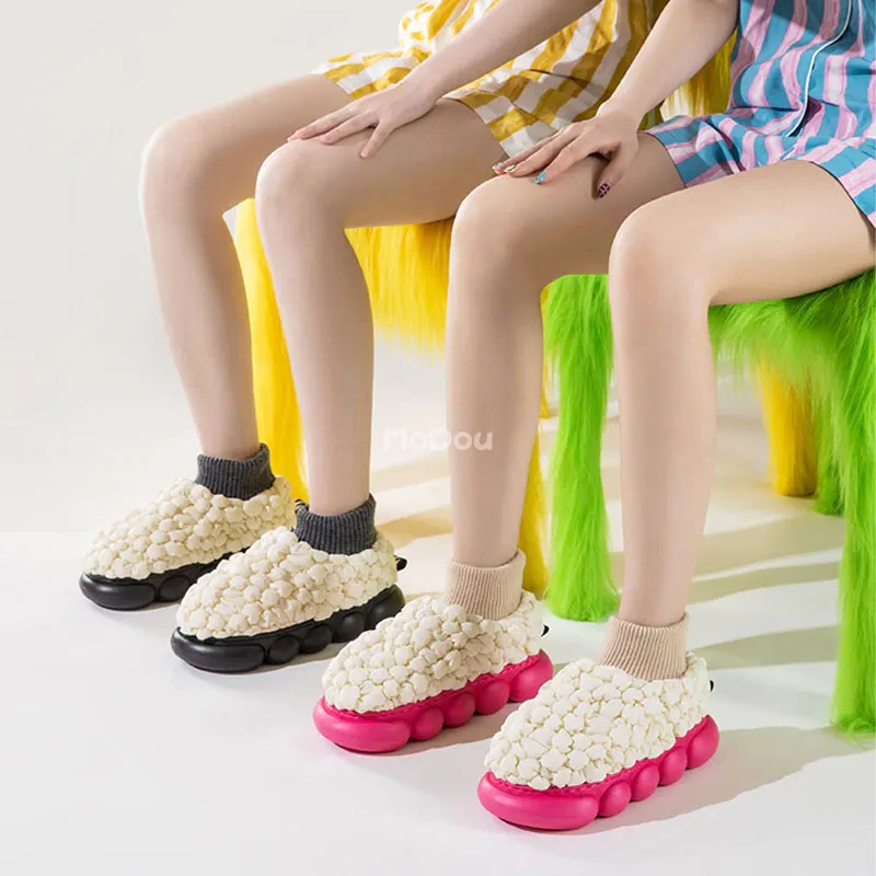 Pop-Puff Winter Slippers