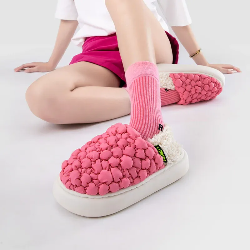 Pop-Puff Winter Slippers