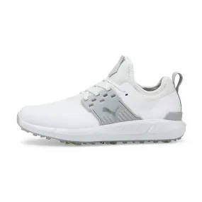 Puma IGNITE ARTICULATE Wide Golf Shoes - Puma White/Puma Silver