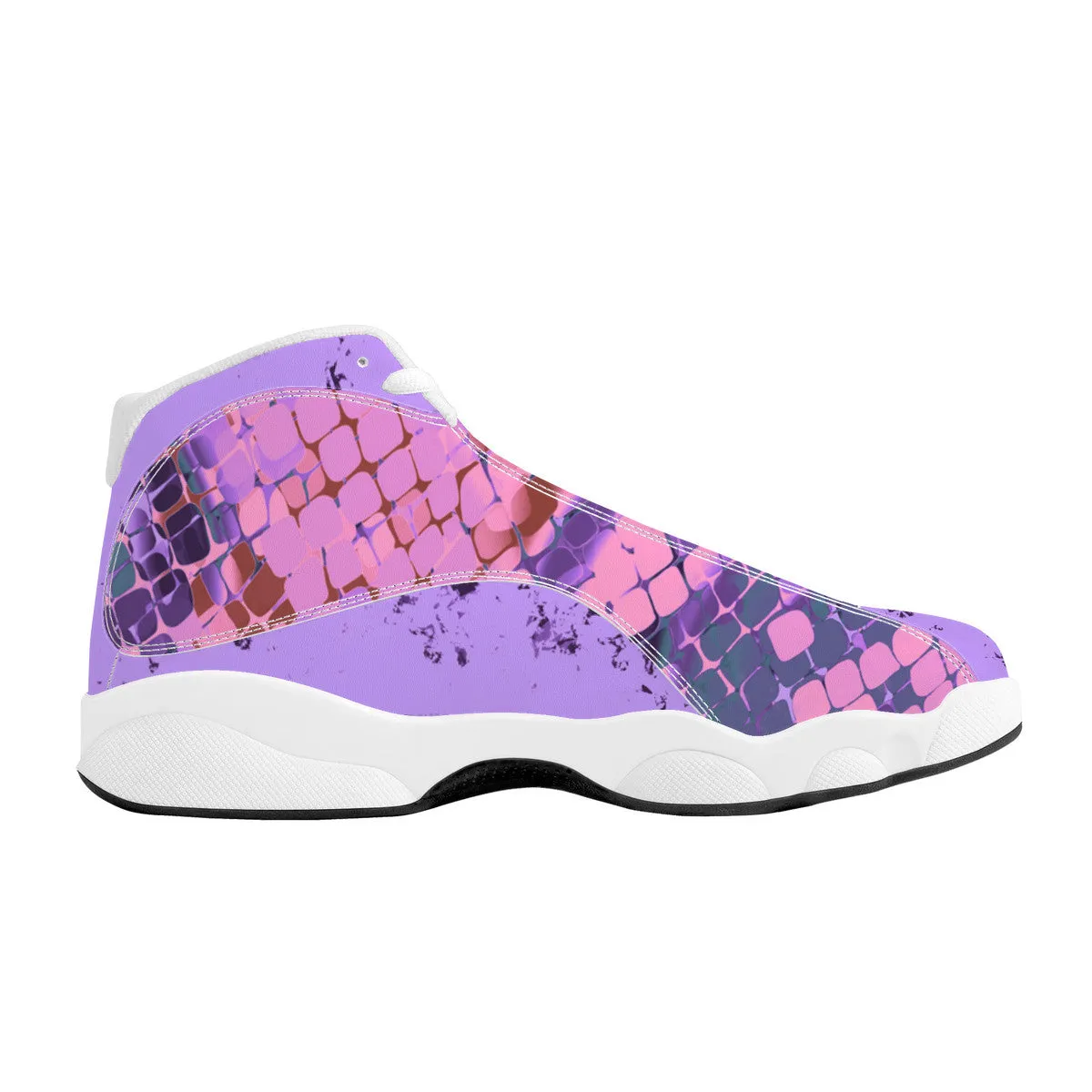 RVT Basketball Shoes - Purple Scales