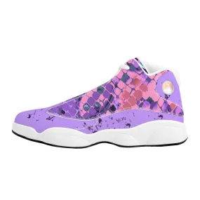 RVT Basketball Shoes - Purple Scales