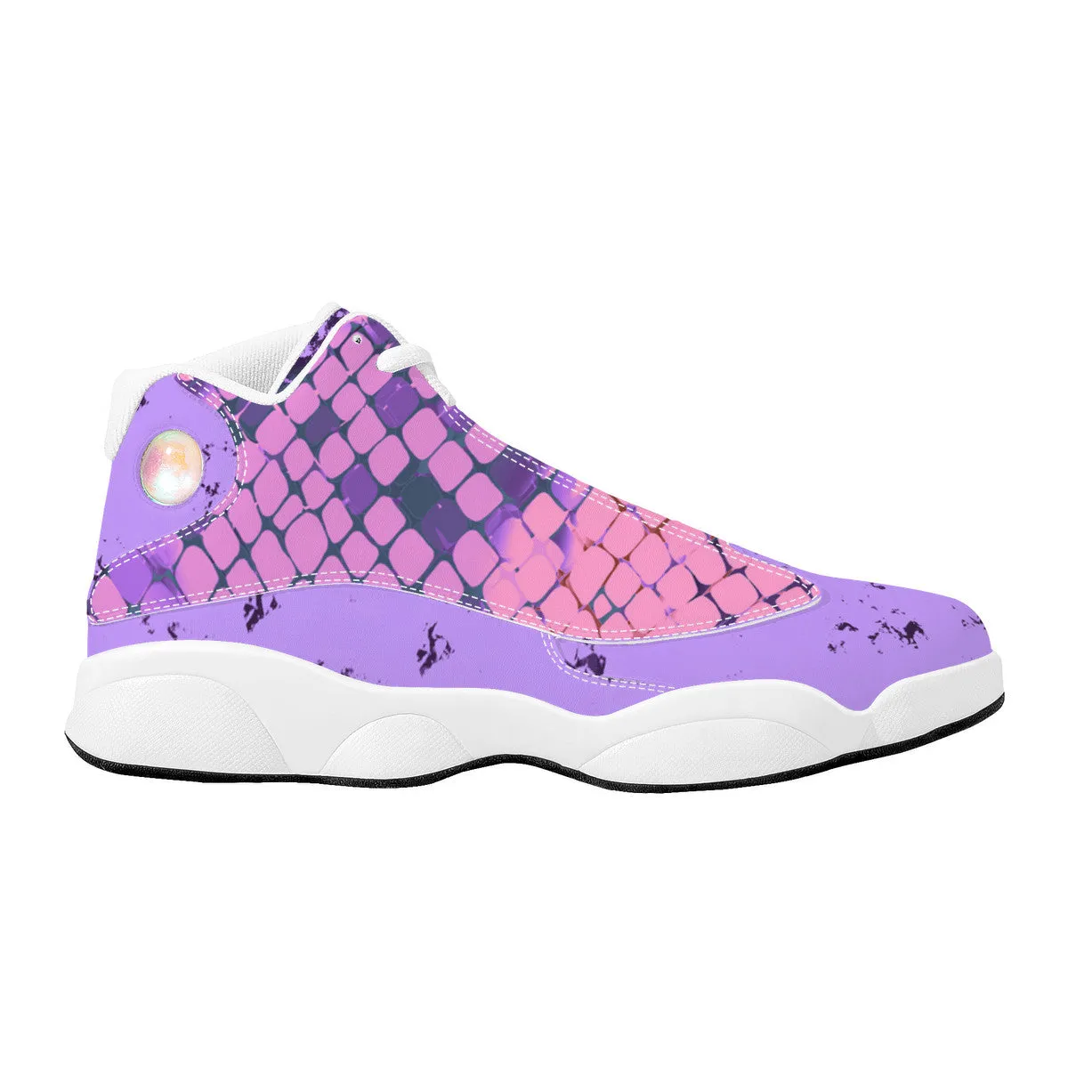 RVT Basketball Shoes - Purple Scales