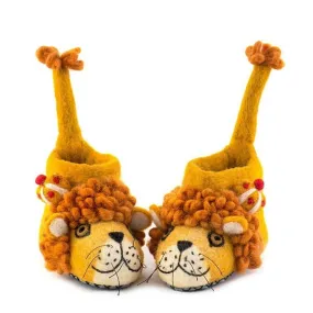 Sew Heart Felt - Leopold the Lion Children's Slippers