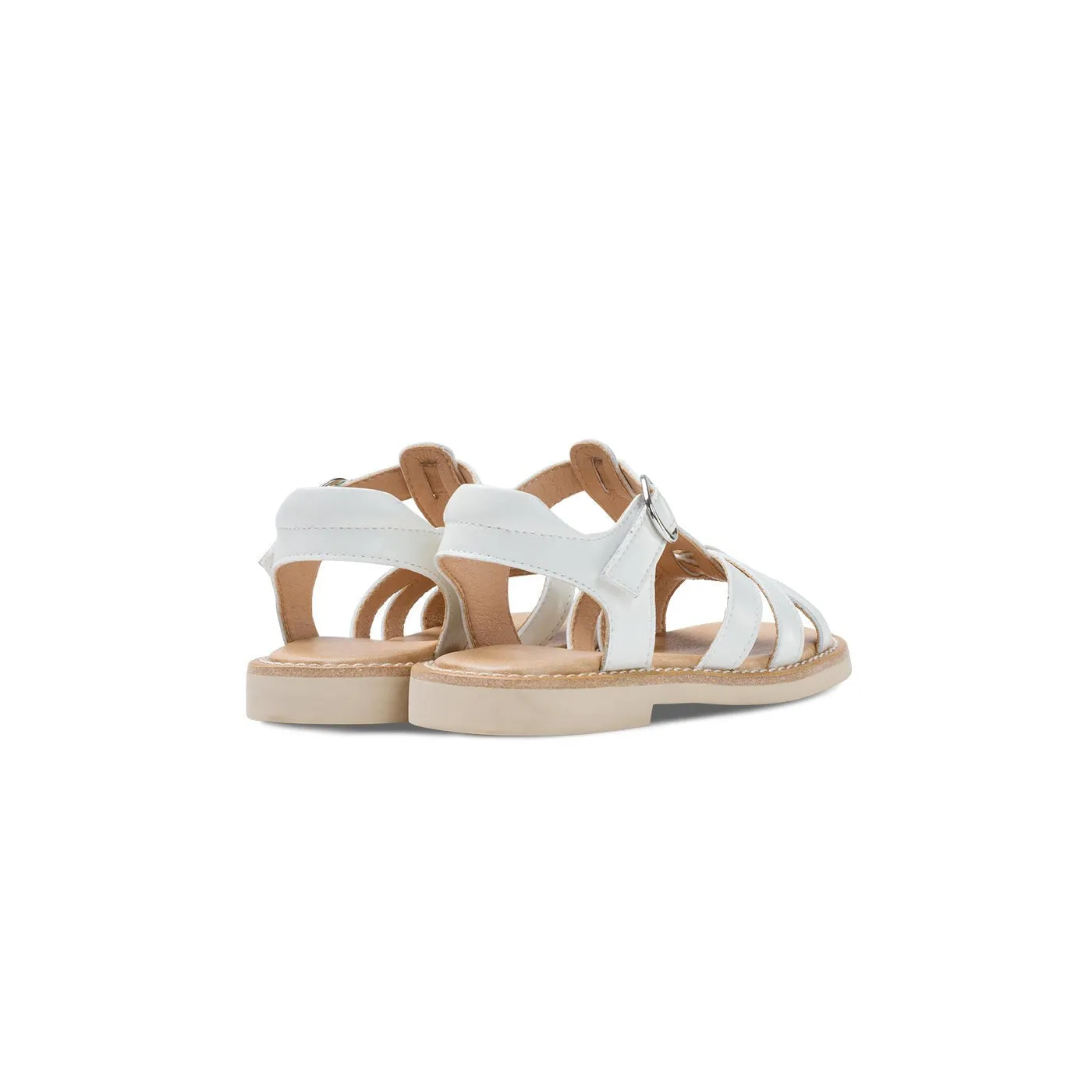 Summer Sand Soft Sole Anti-slip Girl White Sandals