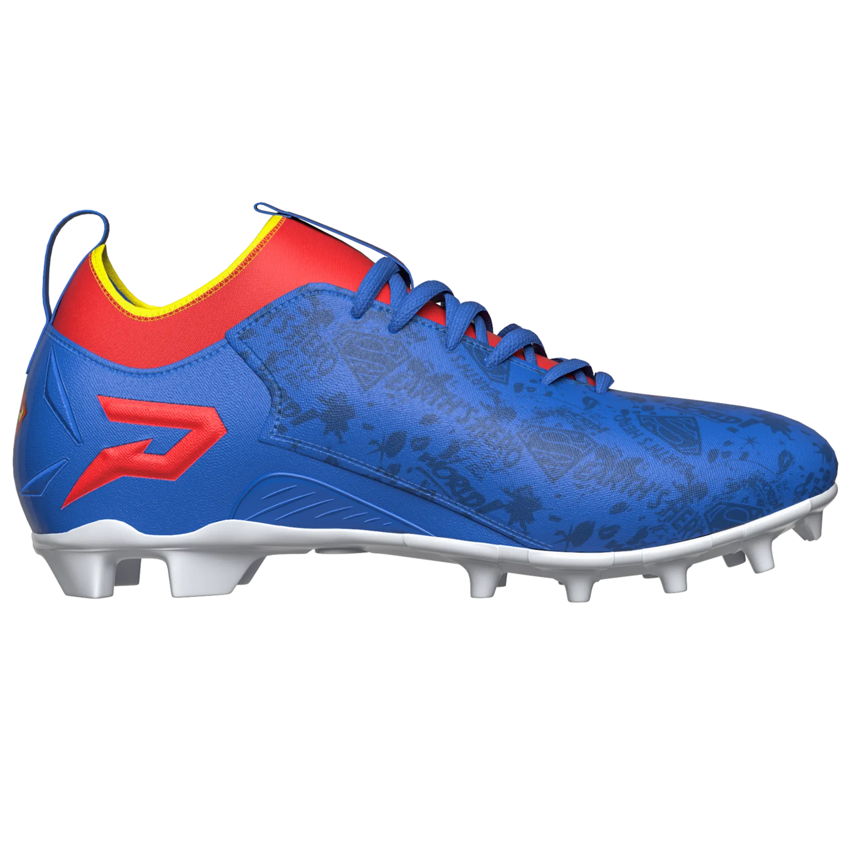 Superman Football Cleats - Quantum Speed by Phenom Elite