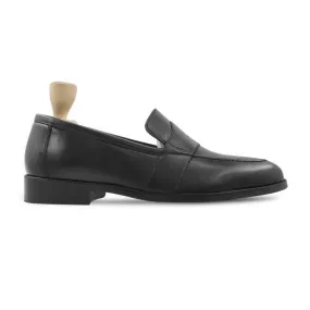 Tolyatti - Men's Black Calf Leather Loafer