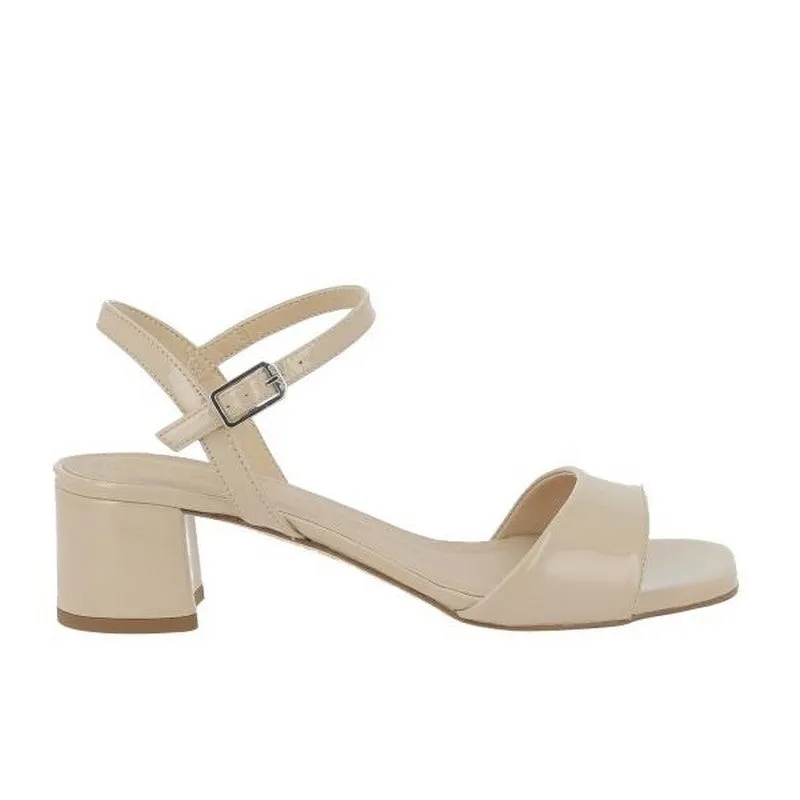 Unisa Kirk Nude Heeled Sandal