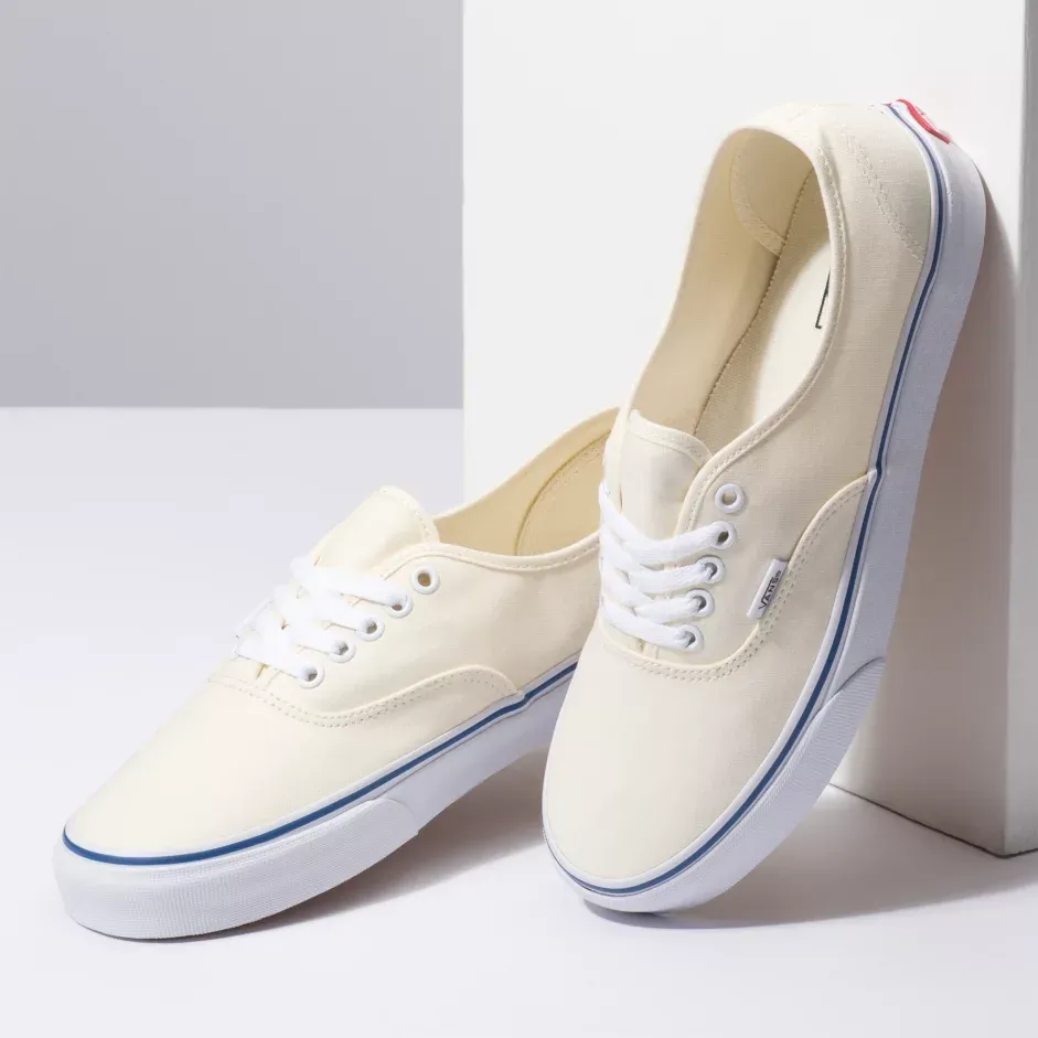 VANS Unisex Authentic Canvas Skate Shoe - White