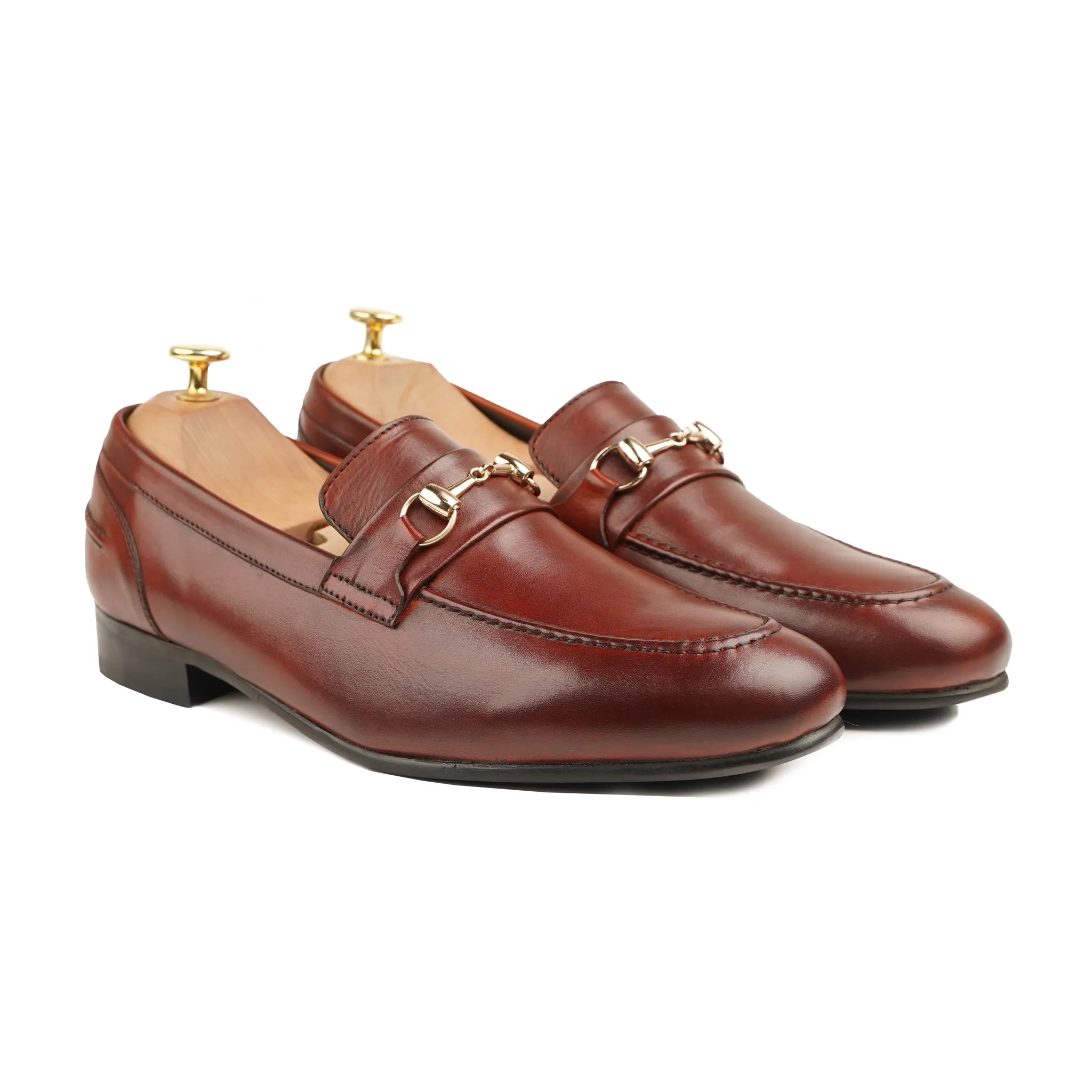 Varese - Men's Oxblood Calf Leather Loafer