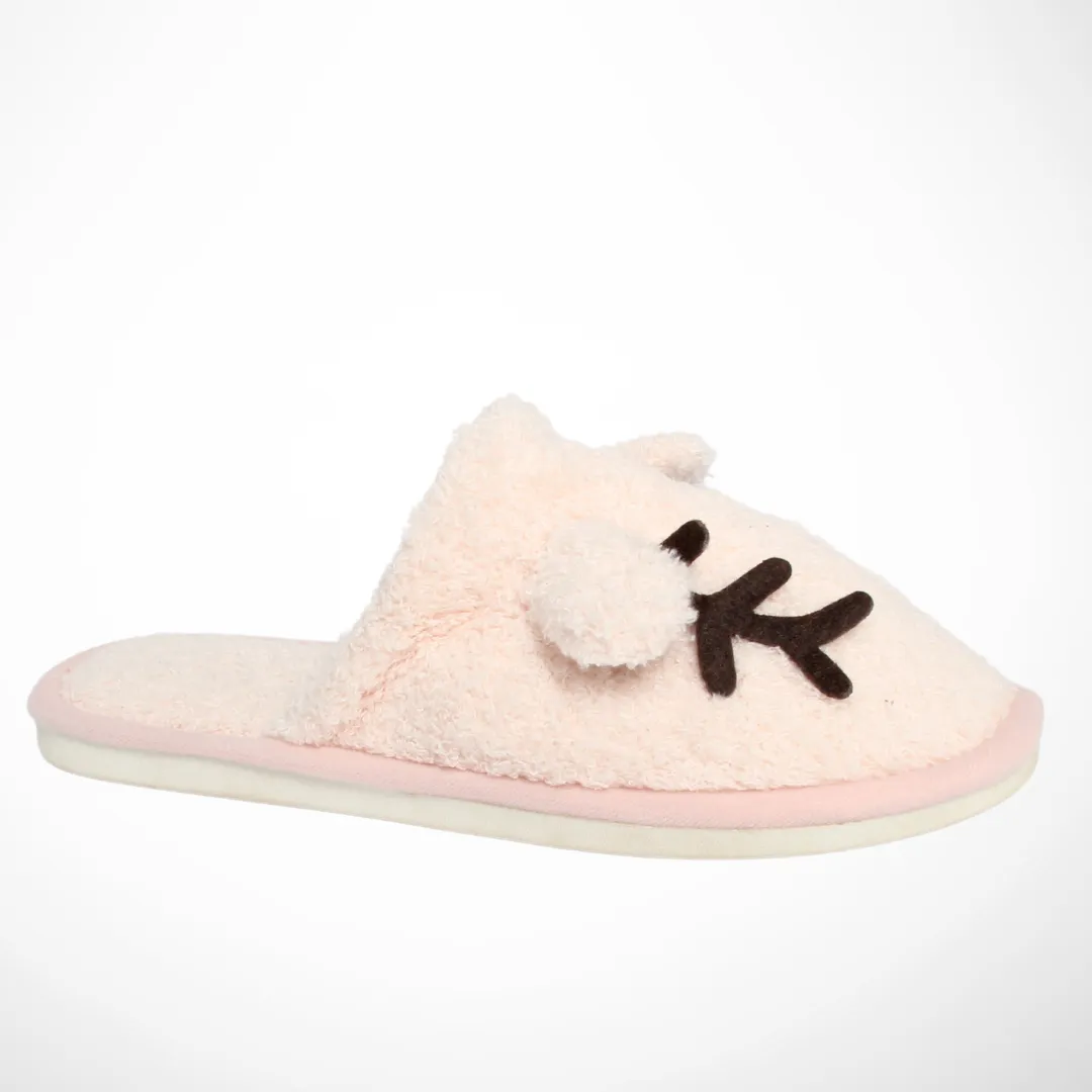 Women Slipper Deer (Pink)