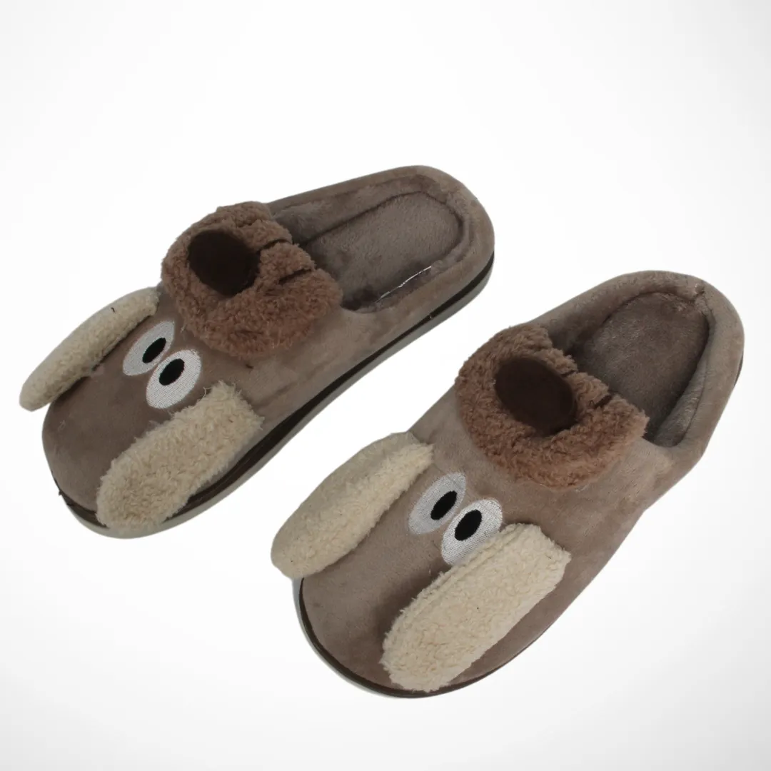 Women Slipper Dog (Beige)