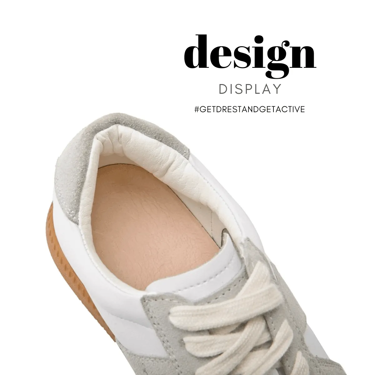 Women's Spring White Leather Sneakers